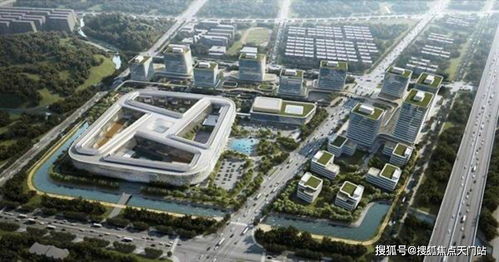 杭州余杭港郦中心 前沿商务地标与网络技术开发的融合